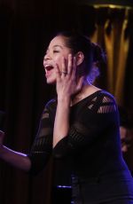 EVA NOBLEZADA Performs at Her Solo Concert at Green Room 42 in New York 01/03/2018