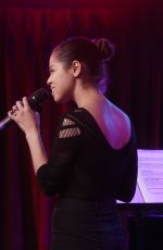 EVA NOBLEZADA Performs at Her Solo Concert at Green Room 42 in New York 01/03/2018