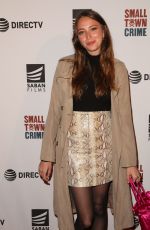 FABIANNE THERESE at Small Town Crime Special Screening in Los Angeles 01/09/2018