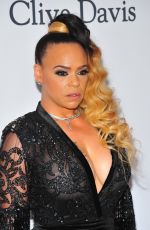 FAITH EVANS at Clive Davis and Recording Academy Pre-Grammy Gala in New York 01/27/2018