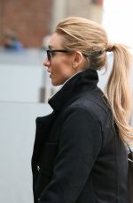 FAYE BROOKES and CATHERINE TYLDESLEY Arrives Back to Manchester 01/24/2018