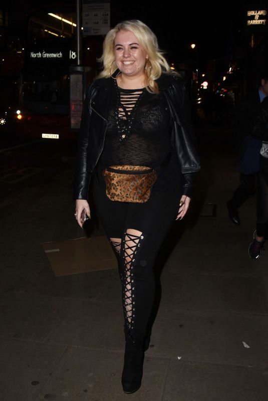 FELICITY HAYWARD Arrives at Hello Love Robinsons Event in London 01/30/2018