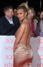 FERNE MCCANN at National Television Awards in London 01/23/2018