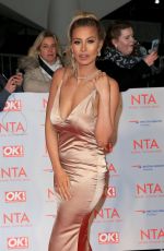FERNE MCCANN at National Television Awards in London 01/23/2018