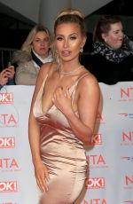 FERNE MCCANN at National Television Awards in London 01/23/2018