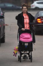 FERNE MCCANN Heading to a Gym in Essex 01/08/2018