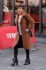 FRANKIE BRIDGE Out at Leicester Square in London 01/22/2018