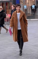 FRANKIE BRIDGE Out at Leicester Square in London 01/22/2018