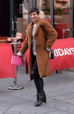 FRANKIE BRIDGE Out at Leicester Square in London 01/22/2018