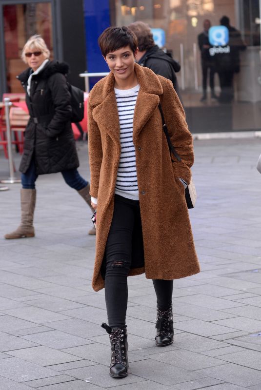 FRANKIE BRIDGE Out at Leicester Square in London 01/22/2018