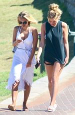 FRANKIE GAFF and TIFFANY WATSON Lleaves Bondi Icebergs Restaurant 01/06/2018
