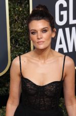 FRANKIE SHAW at 75th Annual Golden Globe Awards in Beverly Hills 01/07/2018