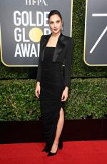 GAL GADOT at 75th Annual Golden Globe Awards in Beverly Hills 01/07/2018