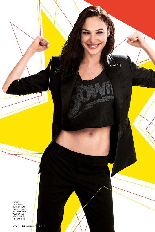 GAL GADOT in GQ Magazine, India January 2018 Issue