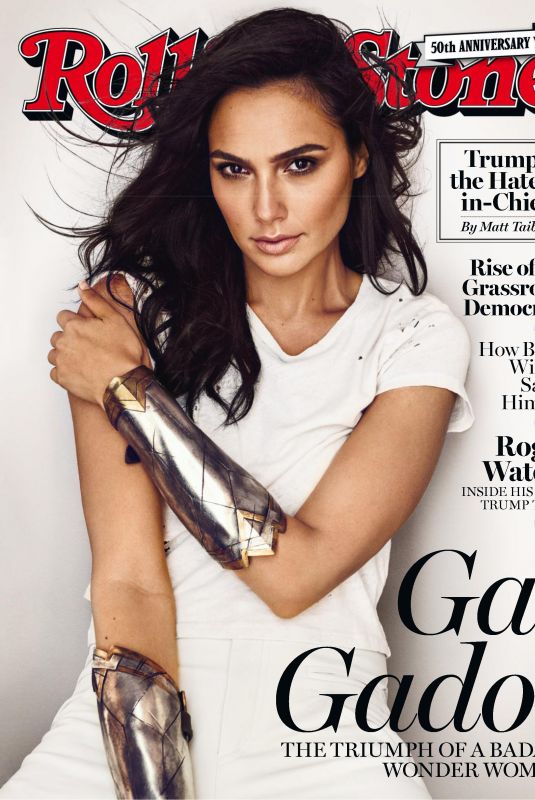 GAL GADOT in Rolling Stone Magazine, September 2017 Issue