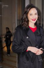 GAL GADOT Leaves Her Hotel in New York 01/09/2018