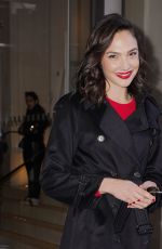 GAL GADOT Leaves Her Hotel in New York 01/09/2018