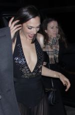 GAL GADOT Leaves Her Hotel in New York 01/24/2018
