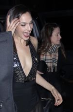 GAL GADOT Leaves Her Hotel in New York 01/24/2018