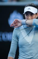 GARBINE MUGURUZA at Australian Open Tennis Tournament in Melbourne 01/16/2018