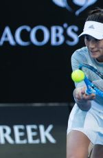 GARBINE MUGURUZA at Australian Open Tennis Tournament in Melbourne 01/16/2018