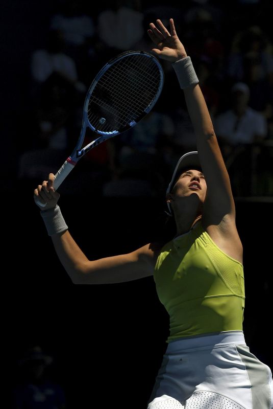 GARBINE MUGURUZA at Australian Open Tennis Tournament in Melbourne 01/18/2018