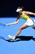 GARBINE MUGURUZA at Australian Open Tennis Tournament in Melbourne 01/18/2018