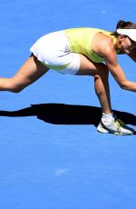 GARBINE MUGURUZA at Australian Open Tennis Tournament in Melbourne 01/18/2018