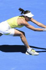 GARBINE MUGURUZA at Australian Open Tennis Tournament in Melbourne 01/18/2018