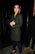 GEMMA ATKINSON Night Out in Manchester 01/27/2018