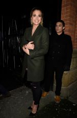 GEMMA ATKINSON Night Out in Manchester 01/27/2018