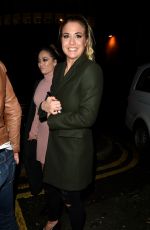 GEMMA ATKINSON Night Out in Manchester 01/27/2018