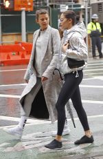 GEORGIA FOWLER and SHANINA SHAIK Leaves a Gym in New York 01/12/2018
