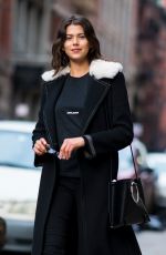 GEORGIA FOWLER Out and About in New York 01/20/2018