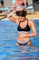 GEORGIA HARRISON in Bikini on Vacation in Dubai 01/18/2018