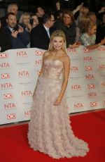 GEORGIA TOFFOLO at National Television Awards in London 01/23/2018