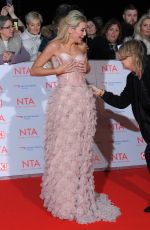 GEORGIA TOFFOLO at National Television Awards in London 01/23/2018