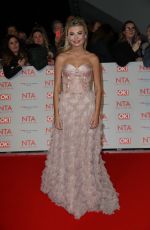 GEORGIA TOFFOLO at National Television Awards in London 01/23/2018