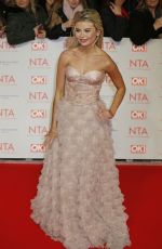 GEORGIA TOFFOLO at National Television Awards in London 01/23/2018