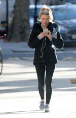 GEORGIA TOFFOLO Heading to a Gym in London 01/19/2018