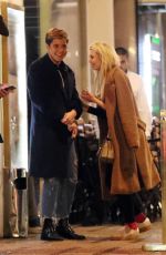 GEORGIA TOFFOLO Leaves Bluebird Restaurant in London 01/25/2018