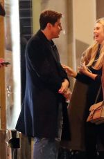 GEORGIA TOFFOLO Leaves Bluebird Restaurant in London 01/25/2018
