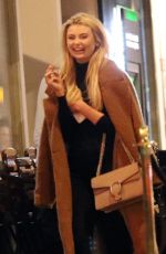 GEORGIA TOFFOLO Leaves Bluebird Restaurant in London 01/25/2018