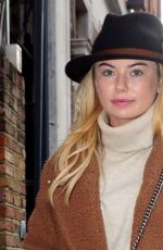 GEORGIA TOFFOLO Leaves Bluebird Restaurant in London 01/25/2018