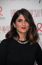 GERALDINE NAKACHE at Sidaction Gala Dinner in Paris 01/25/2018