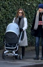 GERI HALLIWELL Out and About  in London 01/17/2018