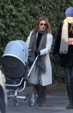 GERI HALLIWELL Out and About  in London 01/17/2018