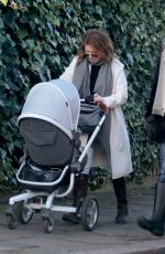 GERI HALLIWELL Out and About  in London 01/17/2018