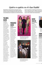 GIGI and BELLA HADID in Mujer Hoy Magazine, January 2018 Issue