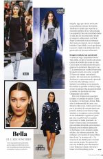 GIGI and BELLA HADID in Mujer Hoy Magazine, January 2018 Issue
